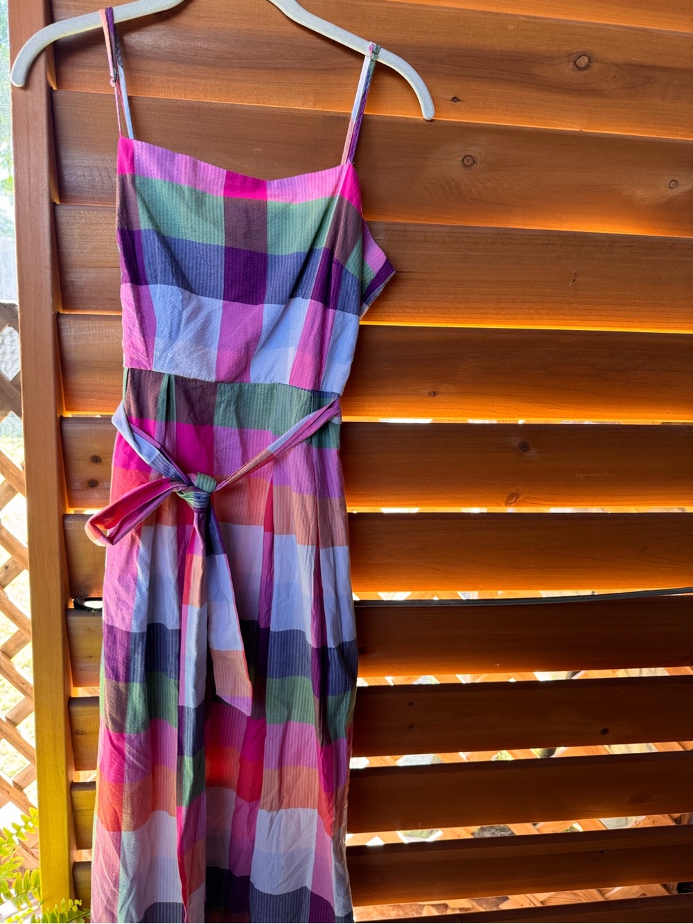 Kate Spade for Target Plaid Maxi Dress in Multi Plaid and Never Worn - Picture 10 of 13